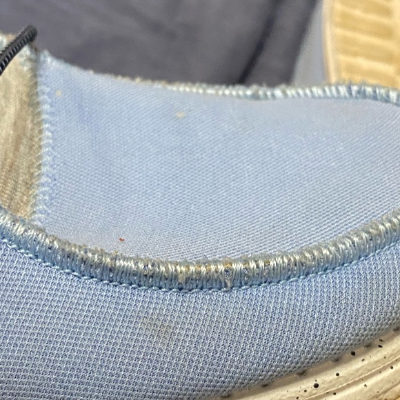 Hey Dude women’s  Loafers - Light Gray and Black tri varsity size 9 - Picture 4 of 5